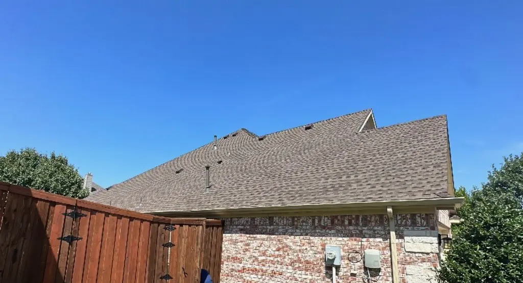 Completed roof replacement project in Winston-Salem